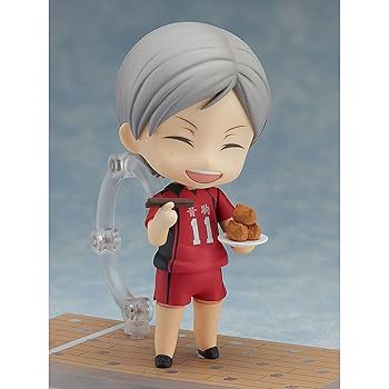 「ねんどろいど灰羽リエーフ＆夜久衛輔　同時予約購入特典　ラバスト付き　新品未開封 中古】【未開封】ねんどろいど 灰羽リエーフ&夜久衛輔